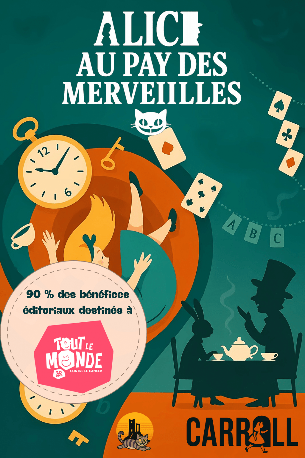 Alice au pays des merveilles – Lewis Carroll (Édition illustrée solidaire) - Ispalbooks - Peyrusse Servicios Editoriales